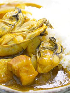 身もペーストも入った牡蠣カレー-レシピのメイン写真