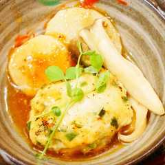 豆腐ハンバーグ和風あんかけ-レシピのメイン写真
