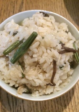 山菜ごはん-レシピのメイン写真