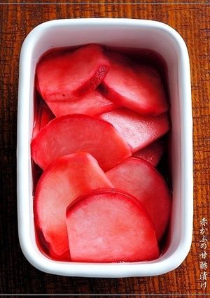 赤かぶ検事に憧れて♪ 赤かぶの甘酢漬け-レシピのメイン写真