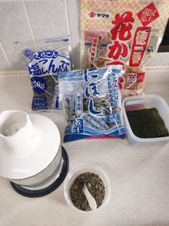 煮干しふりかけ 塩昆布が決め手-レシピのメイン写真