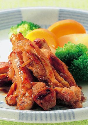 チキンソテーの温野菜添え-レシピのメイン写真