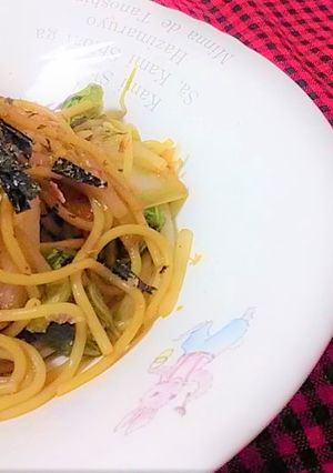 ヘルシー野菜の和風パスタ-レシピのメイン写真