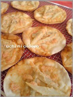 ●明太マヨ● ごぼう&餃子の皮-レシピのメイン写真