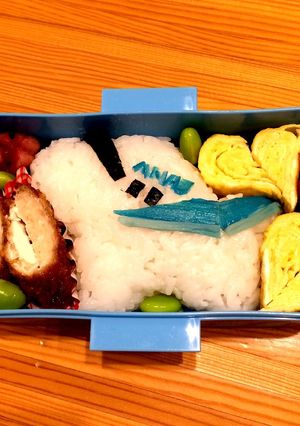 ブルーハワイで簡単青い素材★キャラ弁に！-レシピのメイン写真