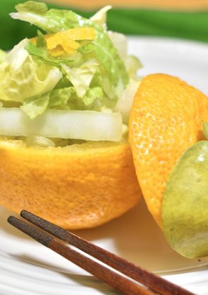 柚子香る白菜サラダ-レシピのメイン写真