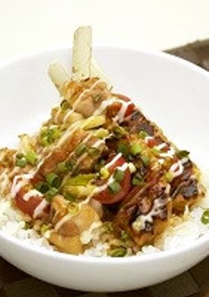 焼き鳥&つくね丼-レシピのメイン写真