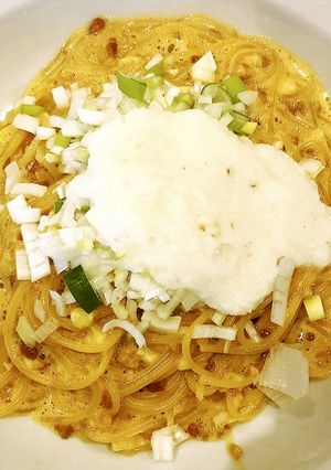 簡単♪納豆と長芋のふわとろパスタ-レシピのメイン写真