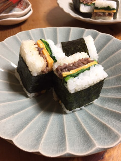 おしのりまき ② 牛しぐれ煮-レシピのメイン写真