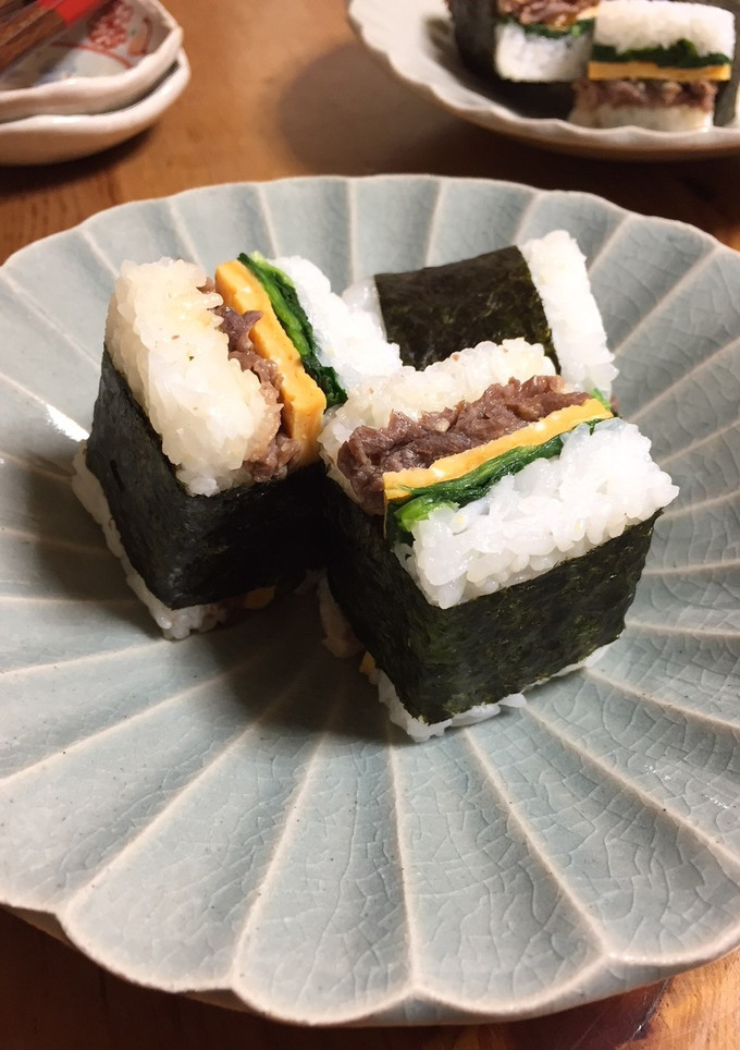 おしのりまき ② 牛しぐれ煮-レシピのメイン写真