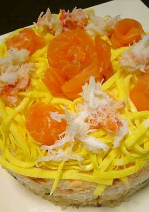 *おもてなし*ちらし寿司ケーキ-レシピのメイン写真
