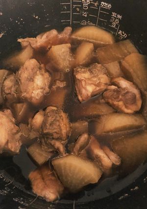 大根と鶏肉の煮物★炊飯器★時短-レシピのメイン写真