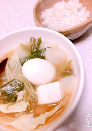 おでんみそ汁-レシピのメイン写真