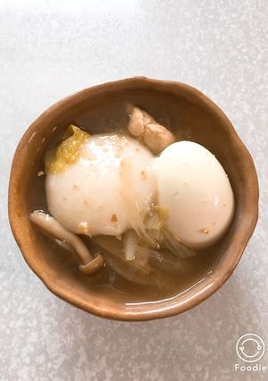 お餅入り野菜と鶏肉のスープ-レシピのメイン写真
