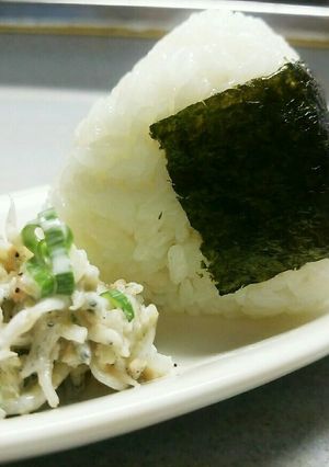 しらすマヨおにぎり-レシピのメイン写真