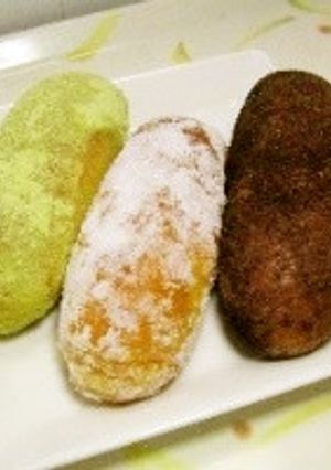 意外と簡単!給食の揚げパン!-レシピのメイン写真