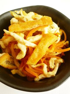 切り干し大根とにんじんとお揚げ煮-レシピのメイン写真
