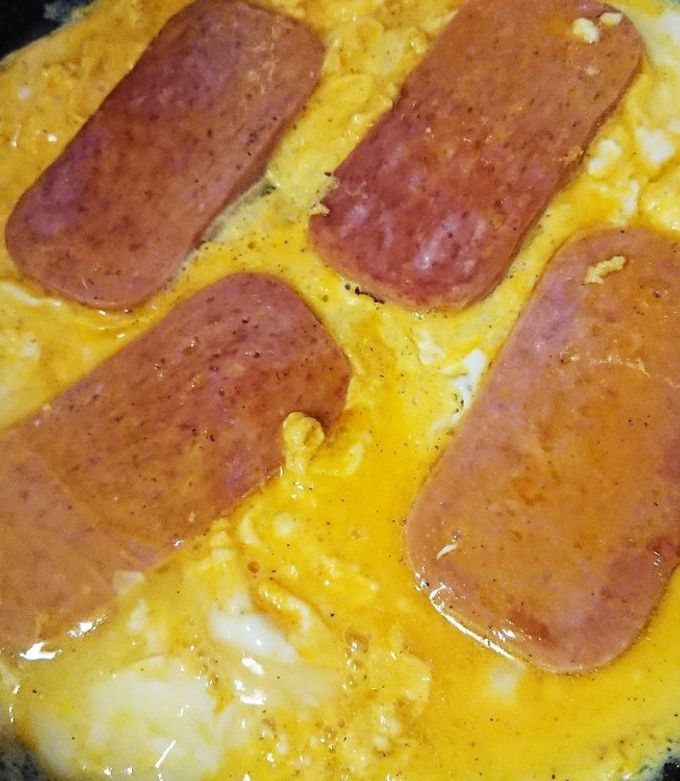 スパムエッグ-レシピのメイン写真