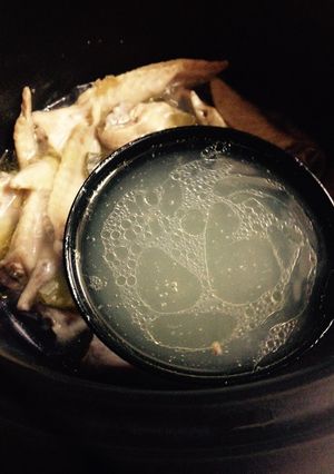 手羽先の先で鶏ガラスープ-レシピのメイン写真