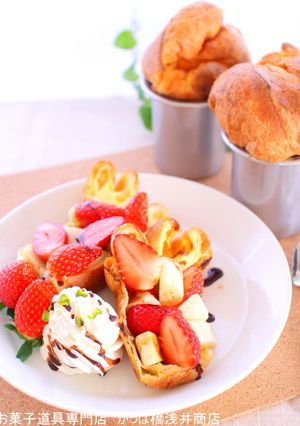 朝食やおやつに♪ポップオーバー-レシピのメイン写真