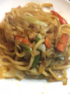 簡単バカタレの焼うどん!!-レシピのメイン写真