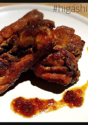 柚子香る〜♪ スペアリブの柚子甘露煮-レシピのメイン写真