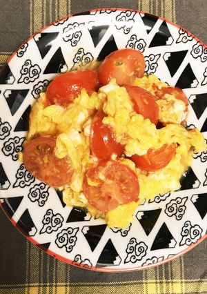 トマトと卵のスイチリ炒め-レシピのメイン写真