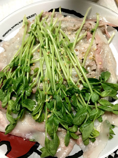 簡単で美味!豆苗と豚バラ蒸し-レシピのメイン写真