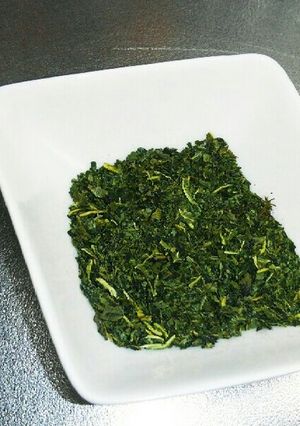 ☆レンジでチン❗自家製乾燥バジルの作り方-レシピのメイン写真