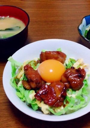 トリテリ丼-レシピのメイン写真