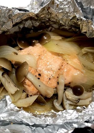 サーモンのホイル焼き-レシピのメイン写真
