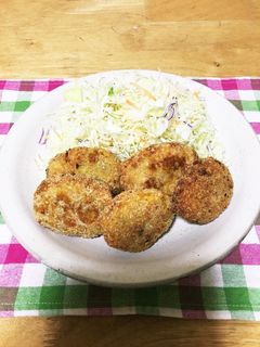 南瓜の煮物リメークで、簡単南瓜コロッケ!-レシピのメイン写真