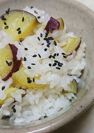 ホクホク☆甘~い。さつまいもご飯-レシピのメイン写真