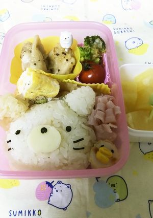 すみっコぐらし ねこ弁当 キャラ弁-レシピのメイン写真