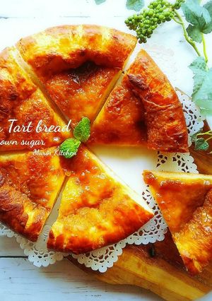 キャラメル味のようなシュガータルトパン♡-レシピのメイン写真