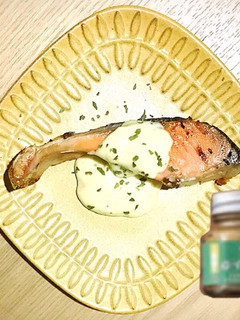 鮭の塩焼き 柚子胡椒マヨソースのせ♪-レシピのメイン写真
