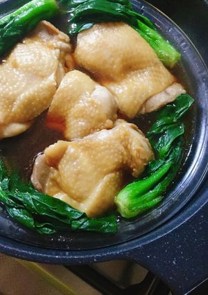 やわらか♪鶏肉のしょうが醤油蒸し-レシピのメイン写真