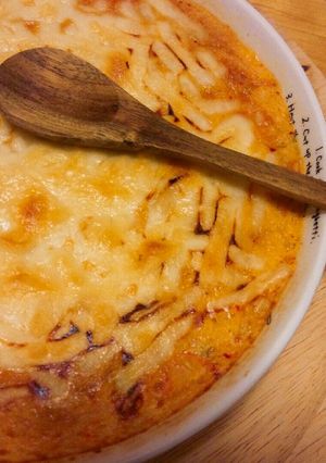 酒飲みのための！長いもとキムチグラタン-レシピのメイン写真
