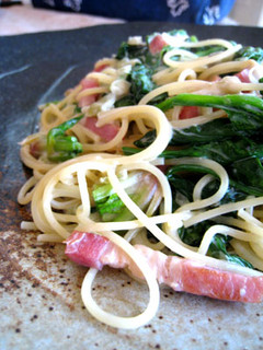 意外な美味しさ!わさび漬けパスタ-レシピのメイン写真