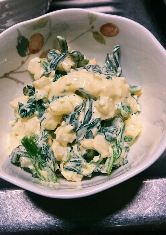 ほうれん草のタルタル和え-レシピのメイン写真