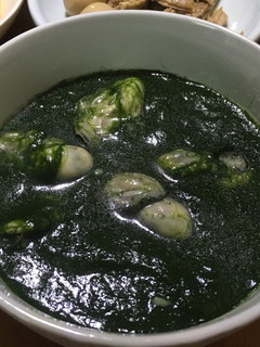 本場韓国料理カプサアオノリと牡蠣のスープ-レシピのメイン写真