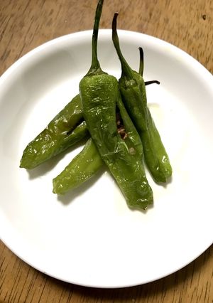 洗い物無し!!シシトウのトースター焼き-レシピのメイン写真
