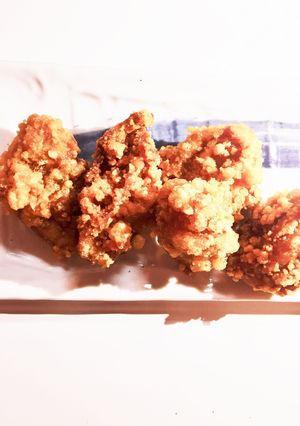 カリカリ！簡単！材料これだけ！鶏の唐揚げ-レシピのメイン写真