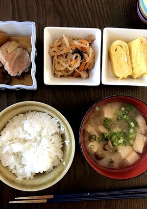 朝ごはん1/18/18-レシピのメイン写真