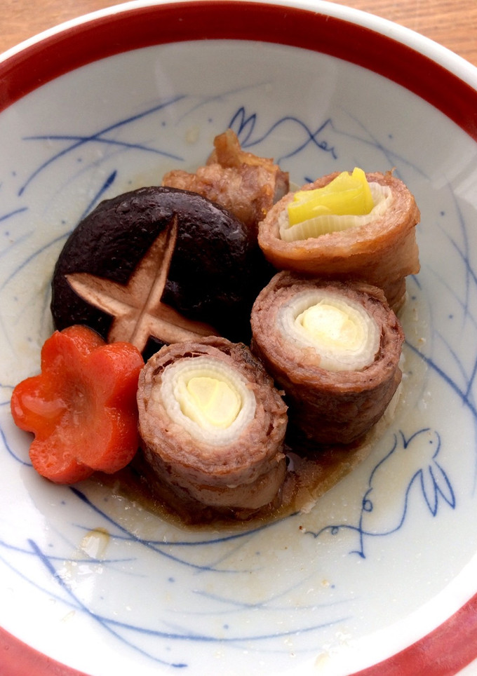 長ネギの牛肉巻き すき焼き味-レシピのメイン写真