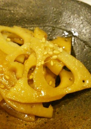 レンコンのきんぴら-レシピのメイン写真