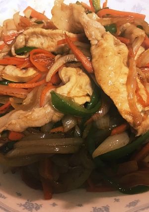 野菜と豚炒め-レシピのメイン写真