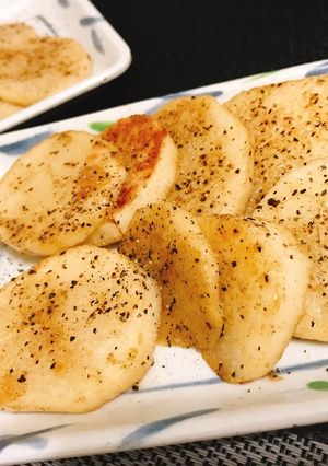 バター香る♪居酒屋風☆長芋ステーキ☆-レシピのメイン写真