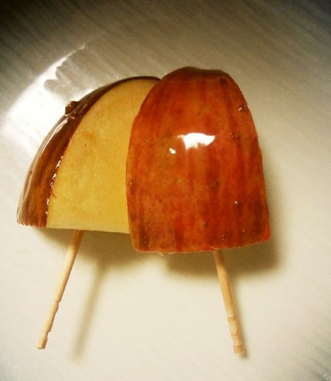 完璧簡単♪一口サイズミニりんご飴♪屋台風-レシピのメイン写真