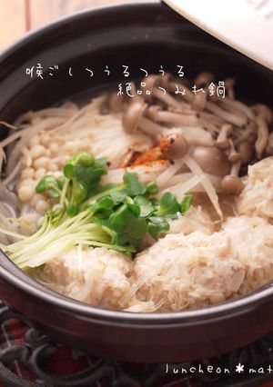 喉ごしつるり絶品つみれなべ＊春雨が決め手-レシピのメイン写真